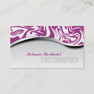 Rose de carte de visite de photographe