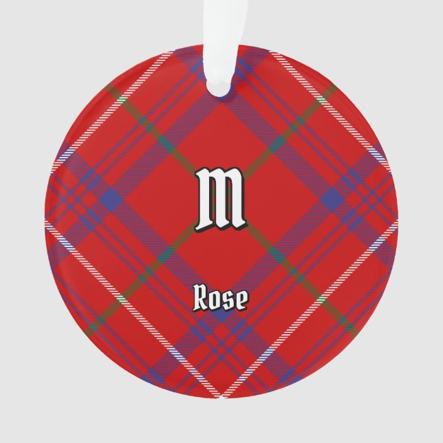 Rose de clan Tartan (devant)