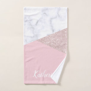 Rose de marbre blanc de parties scintillantes