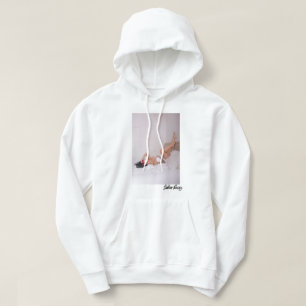 Rose de salice x Sweat - shirt à capuche de pensée