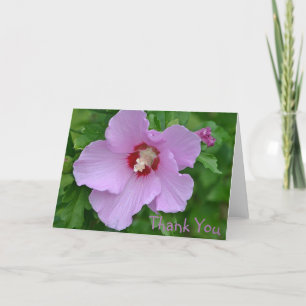 Rose De Sharon Carte de remerciements