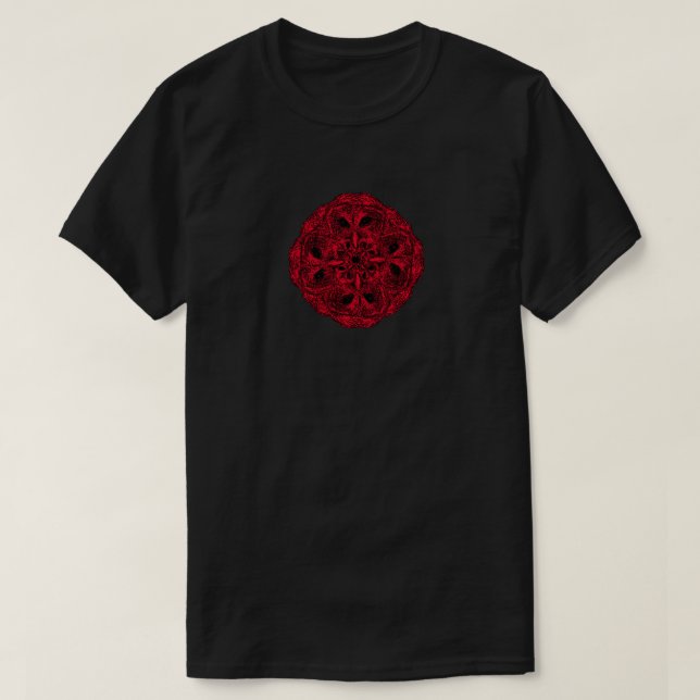 Rose de T-shirt de hiboux (Design devant)