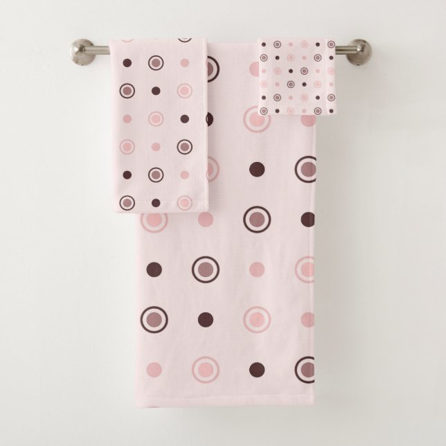 rose de thé (rouge, mauve et points blancs) (En situation)