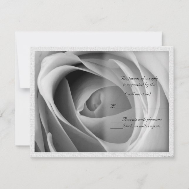 Rose détail bw rsvp (Devant)