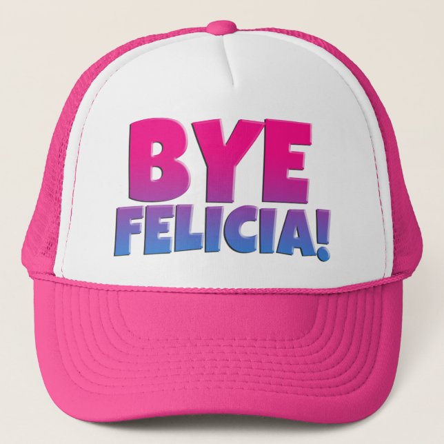 Rose drôle secondaire de casquette de Felicia (Devant)