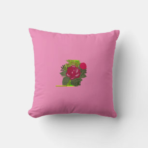 Rose élégant sur un Coussin souple Captivant Flo