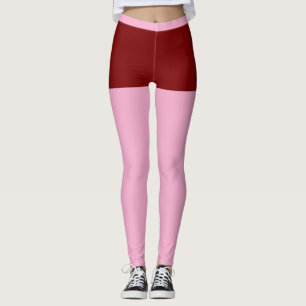 « ROSE ÉMOUVANT » – LEGGINGS DE VÊTEMENTS ACTIFS