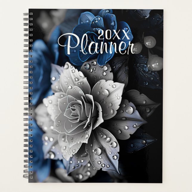 Rose et Dew gouttes de fleurs (Devant)