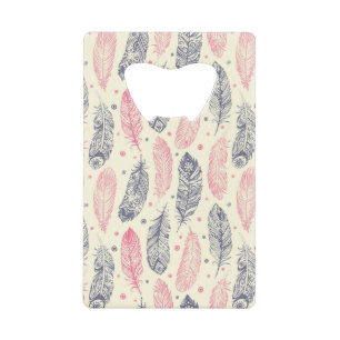 Rose et motif ethnique pourpre de plume