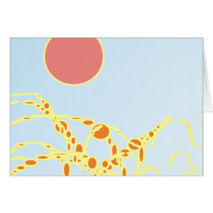 rose et orange 1276 art abstrait