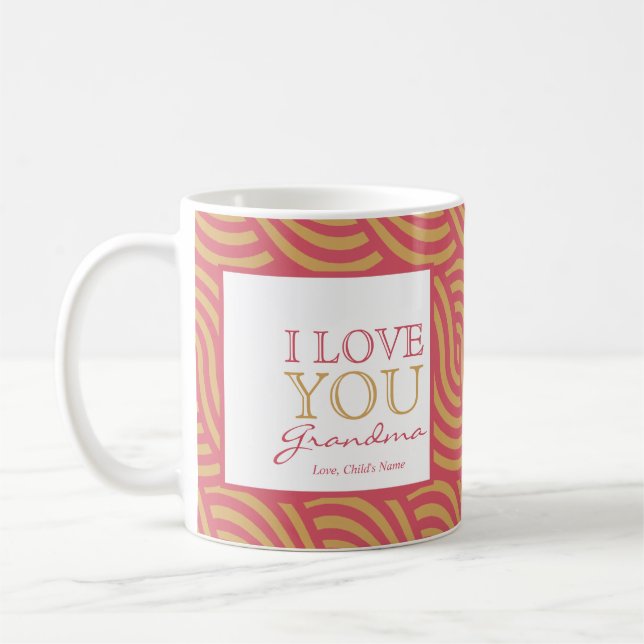 Rose et tasse orange $15,95 de remous (Gauche)