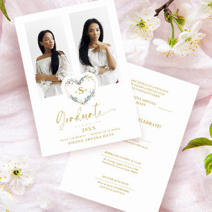 Rose Fancy Graduate Romantique Floral Heart 2 Phot