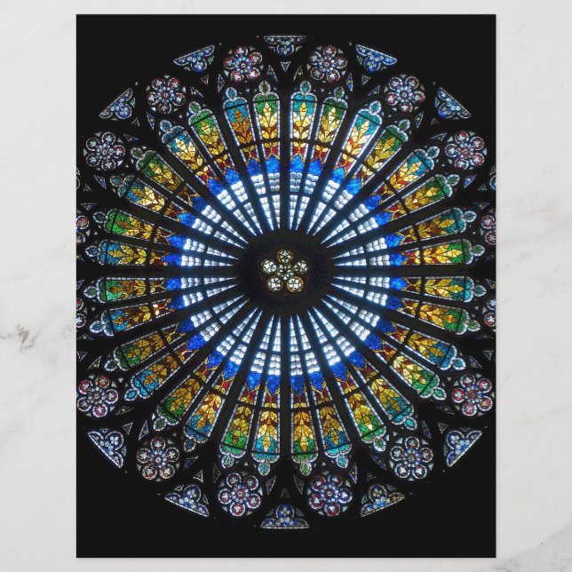rose fenêtre cathédrale strasbourg (Devant)
