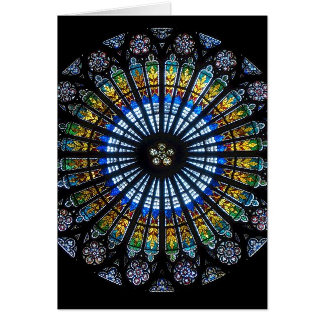 rose fenêtre cathédrale strasbourg (Devant)