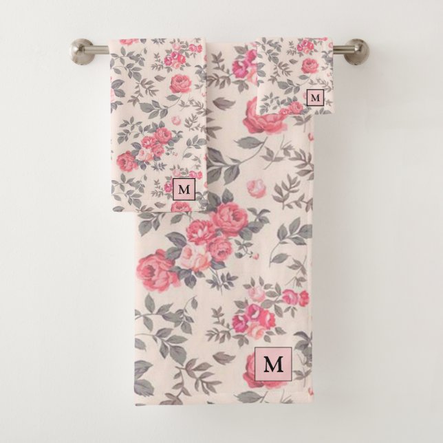 Rose floral moderne (En situation)