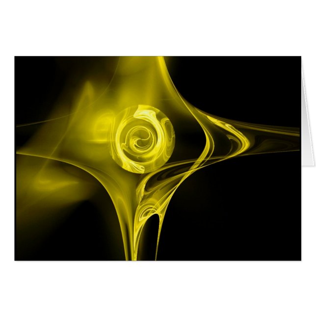 ROSE FRACTAL, jaune violet (Devant horizontal)