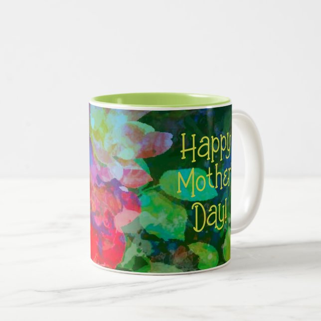 Rose Garden Café Mug (Devant droit)