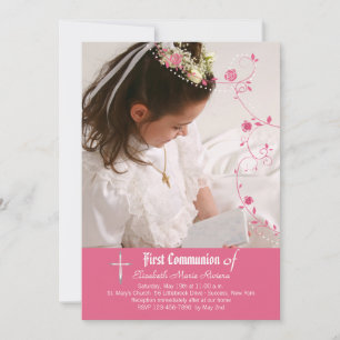 Rose Garland - Invitation photo