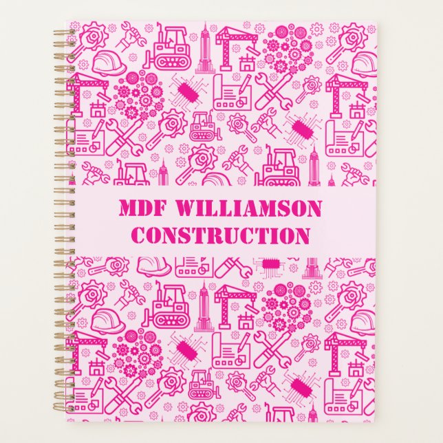 rose girly moderne Architectural Blueprint (Devant)