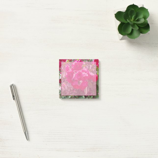 Rose Glamour Post-it (Bureau)