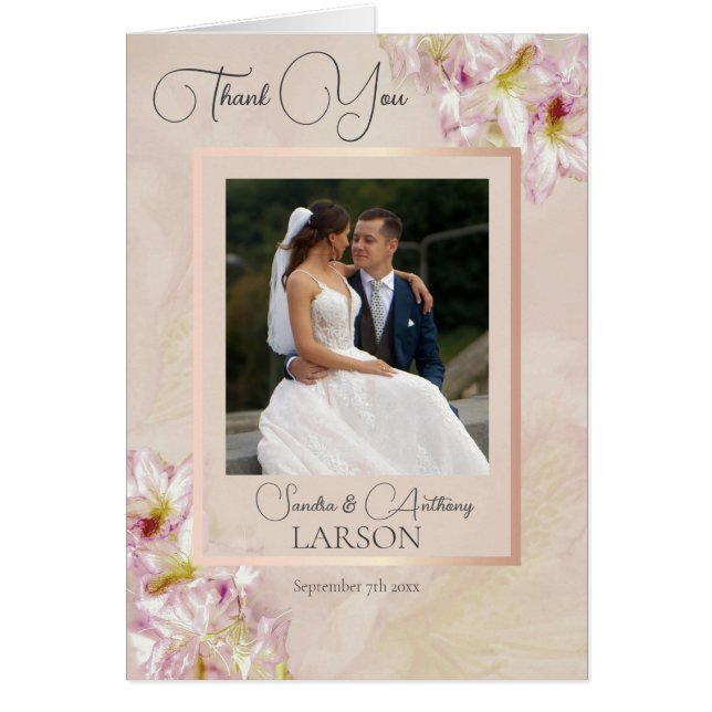 Rose Gold Azalea Mariage photo (Devant)