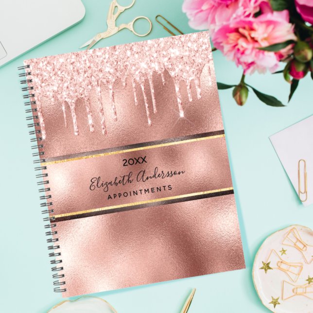 Rose gold gouttes nom 2027 (Créateur téléchargé)