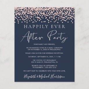 Rose Gold Parties scintillant Photo Blue Réception