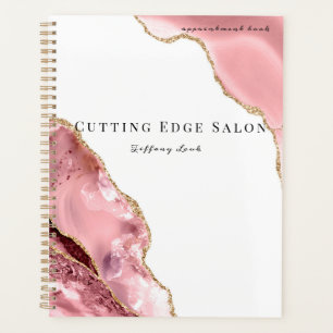 Rose Gold Personnalisé Hair Rendez-vous Livre