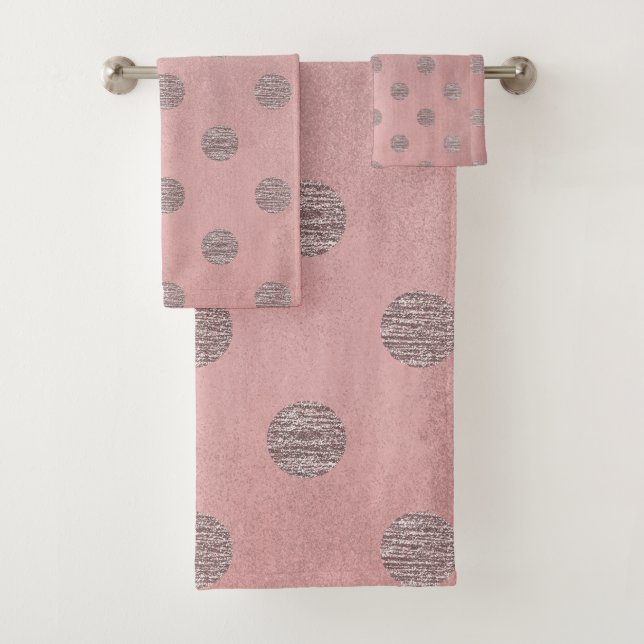 Rose Gold Rose Clair Brillant Glamour Points Moder (En situation)