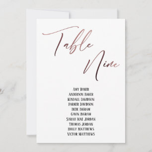 Rose Gold Table d'écriture manuscrite Neuf Sièges