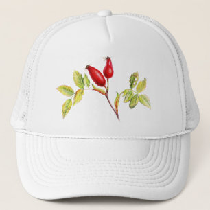 Rose hip fine art casquette