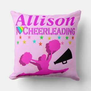 ROSE I LOVE CHEERLEADING COUSSIN PERSONNALISÉ