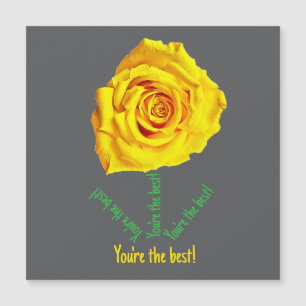 Rose jaune
