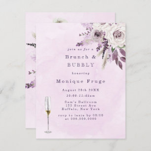 Rose Lavande de Wisteria Brunch & Invitations Bubb