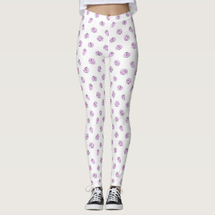 Rose Lilac Multi Leggings