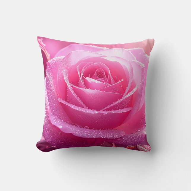 Rose Love Coussin avec Frederic Mistral Roses (Recto)