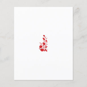 Rose Madder, design floral Thunderbird