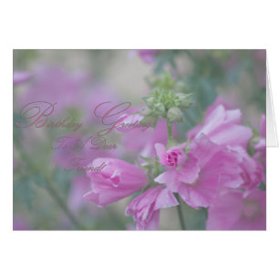 Rose Mallow Bonjour À Un Cher Ami