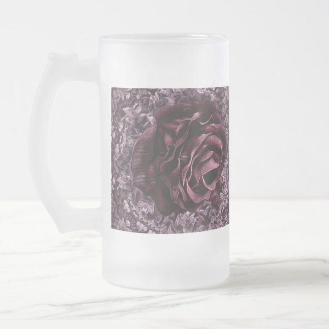 Rose Mandala Mug (Gauche)