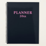 Rose marine profonde<br><div class="desc">Planner rose marine profond. Code couleur hexadécimal #111924</div>