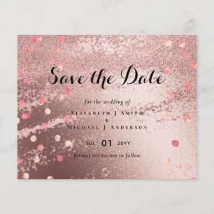Rose moderne Gold tendance Mariage budget