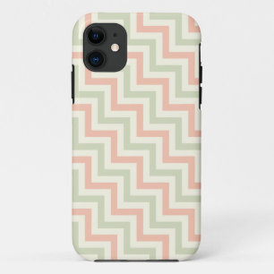 Rose&Moss Chevron Motif iPhone 5/5S Coque