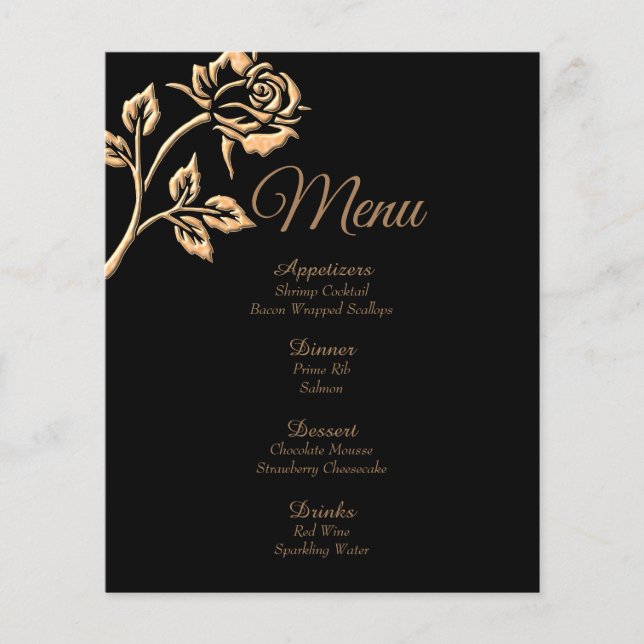 Rose or simple (Devant)