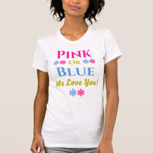 Rose Ou Bleu, On T'Aime ! T-shirt de révélation de