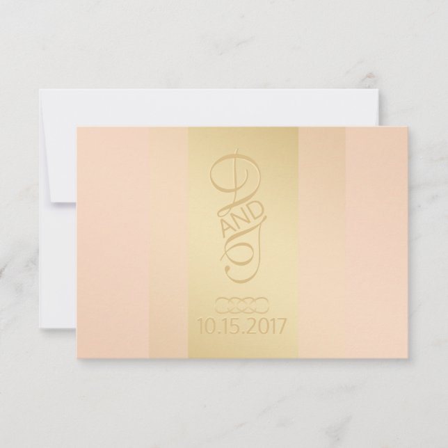 Rose Pâle RSVP (Devant)
