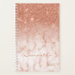 Rose Parties scintillant or Marbre Ombre Monogramm<br><div class="desc">Cette conception a été créée par art numérique. Elle peut être personnalisée dans la zone fournie ou customisée en choisissant le clic pour customiser une autre option et en changeant le nom, les initiales ou les mots. Vous pouvez également modifier la couleur et le style du texte ou supprimer le...</div>