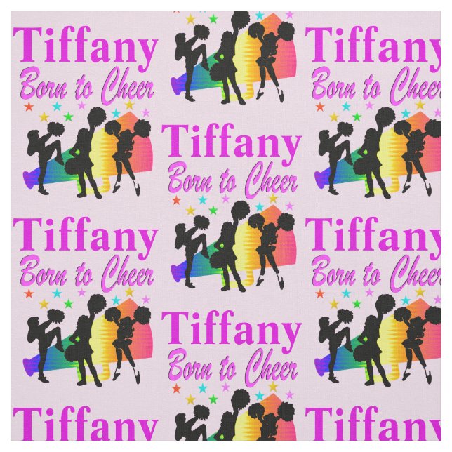 ROSE PERSONNALISÉE NÉE À LA TISSU POM-POM GIRL (Échantillon)