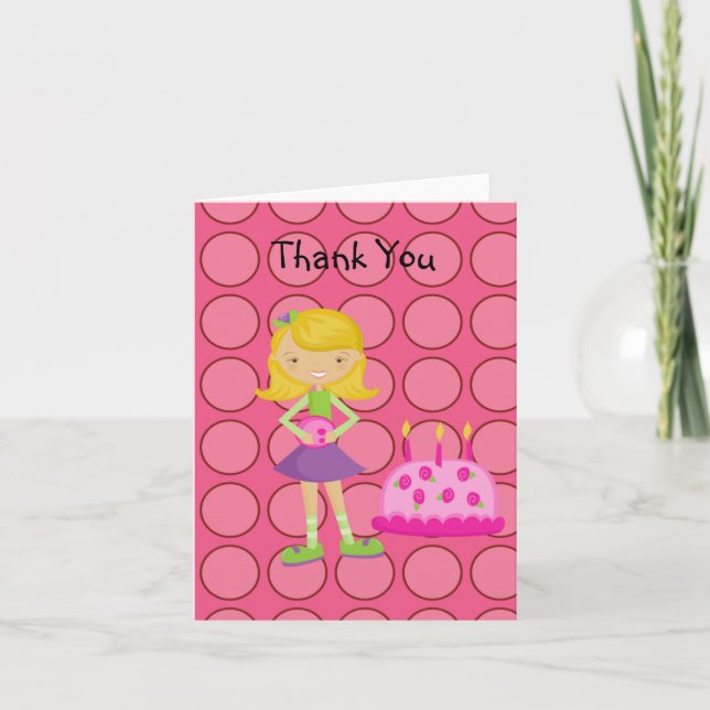 Rose, Pointe Polka, Bowling Girl Merci (Devant)