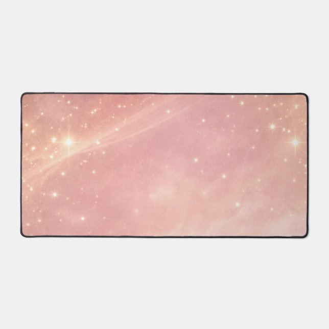 Rose poussiéreuse et paillettes de lait de lune ar (Recto)