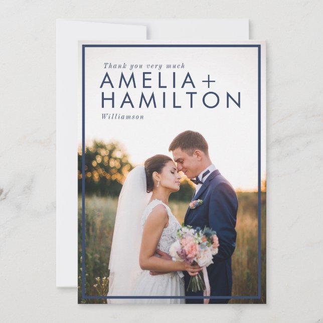 Rose poussiéreux et photo Mariage de Merci minime (Devant)